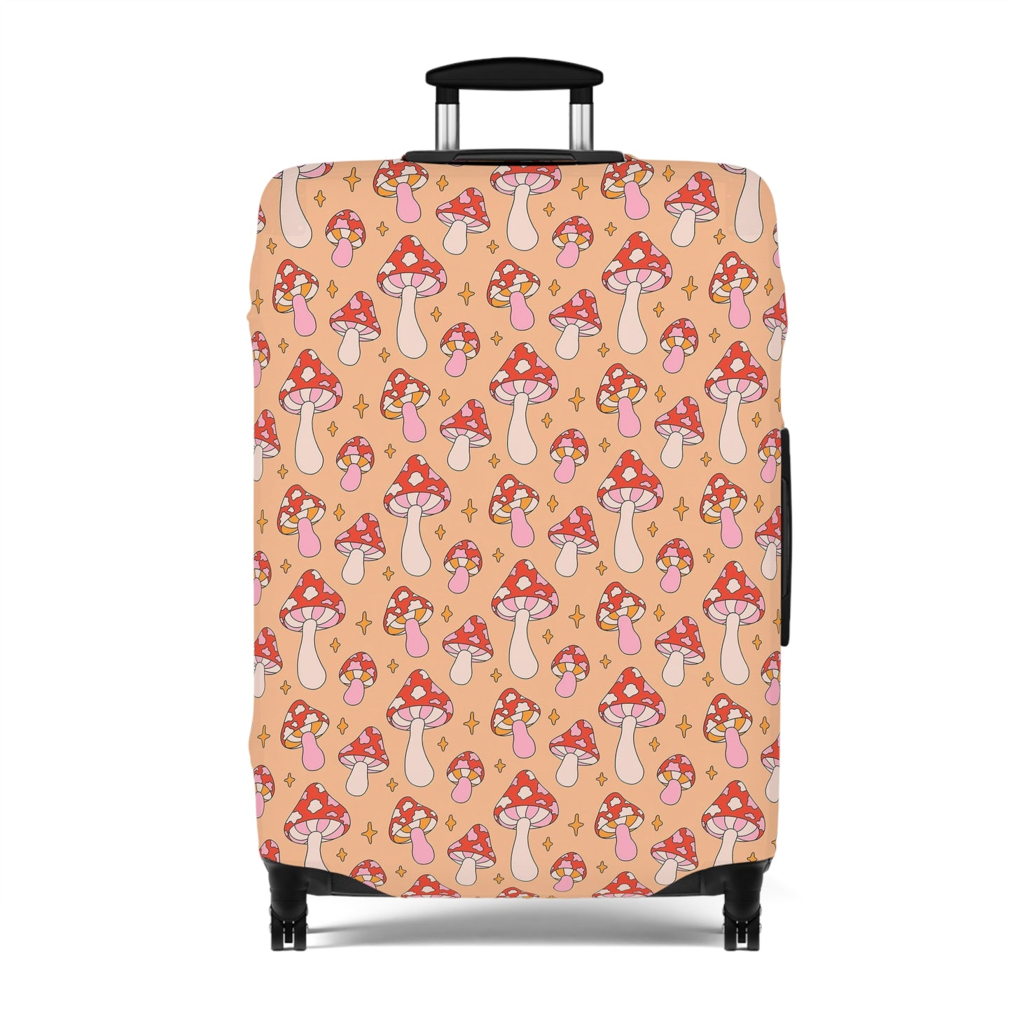 Mushroom Luggage Cover - Cottagecore Suitcase Cover