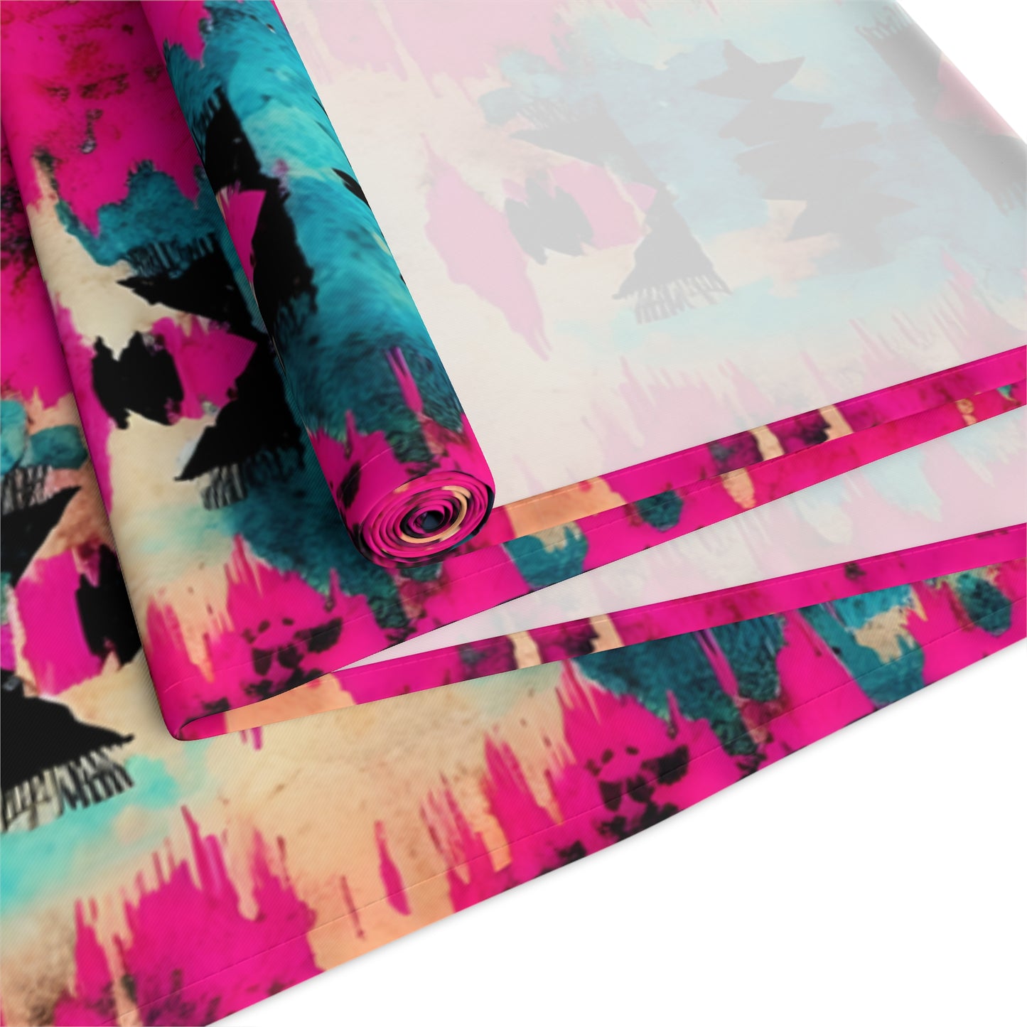 Aztec-Inspired Table Runner - Bold Patterns, Cotton Twill or Polyester - Ideal for Home Decor & Unique Gifts