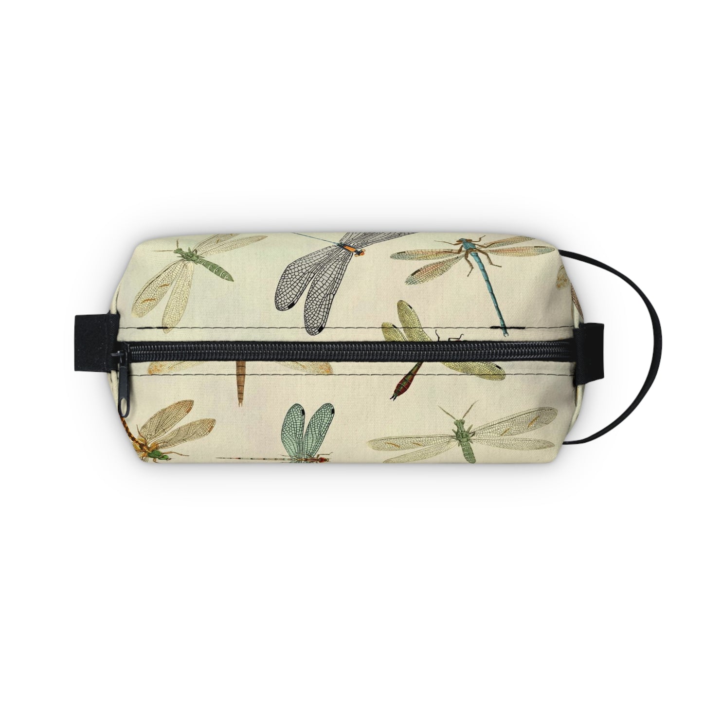 Dragonfly-Themed Toiletry Bag - Water-Resistant and Easy to Clean Makeup Organizer for Camping, College Dorms