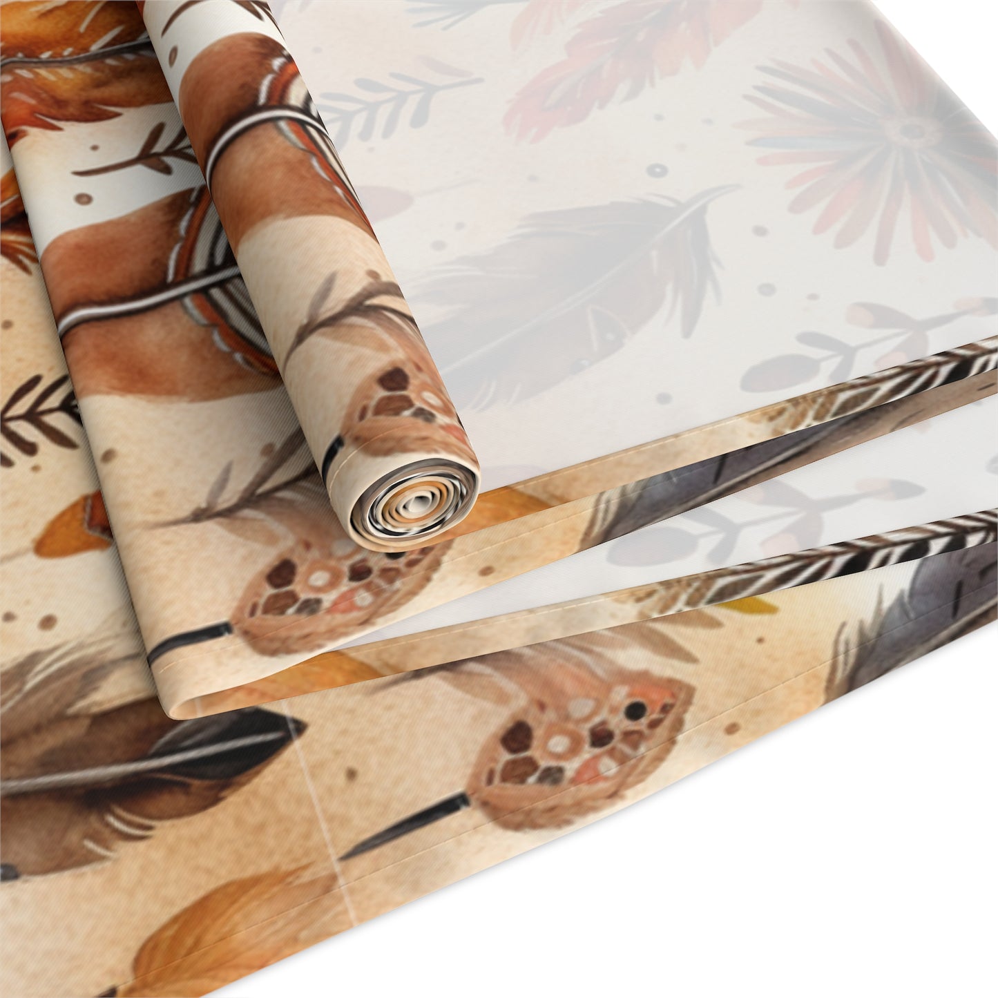Aztec-Inspired Table Runner - Bold Patterns, Cotton Twill or Polyester - Ideal for Home Decor & Unique Gifts