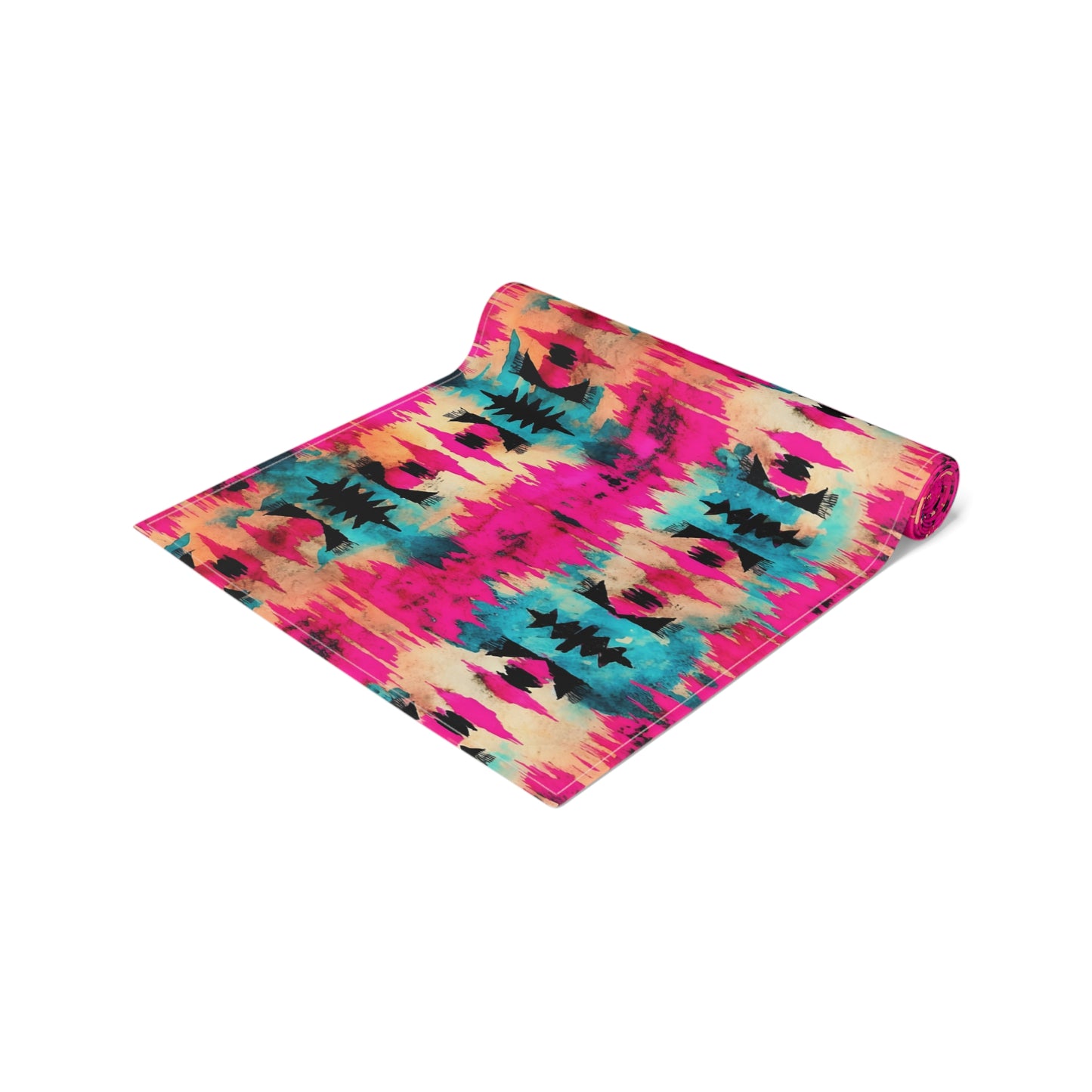 Aztec-Inspired Table Runner - Bold Patterns, Cotton Twill or Polyester - Ideal for Home Decor & Unique Gifts