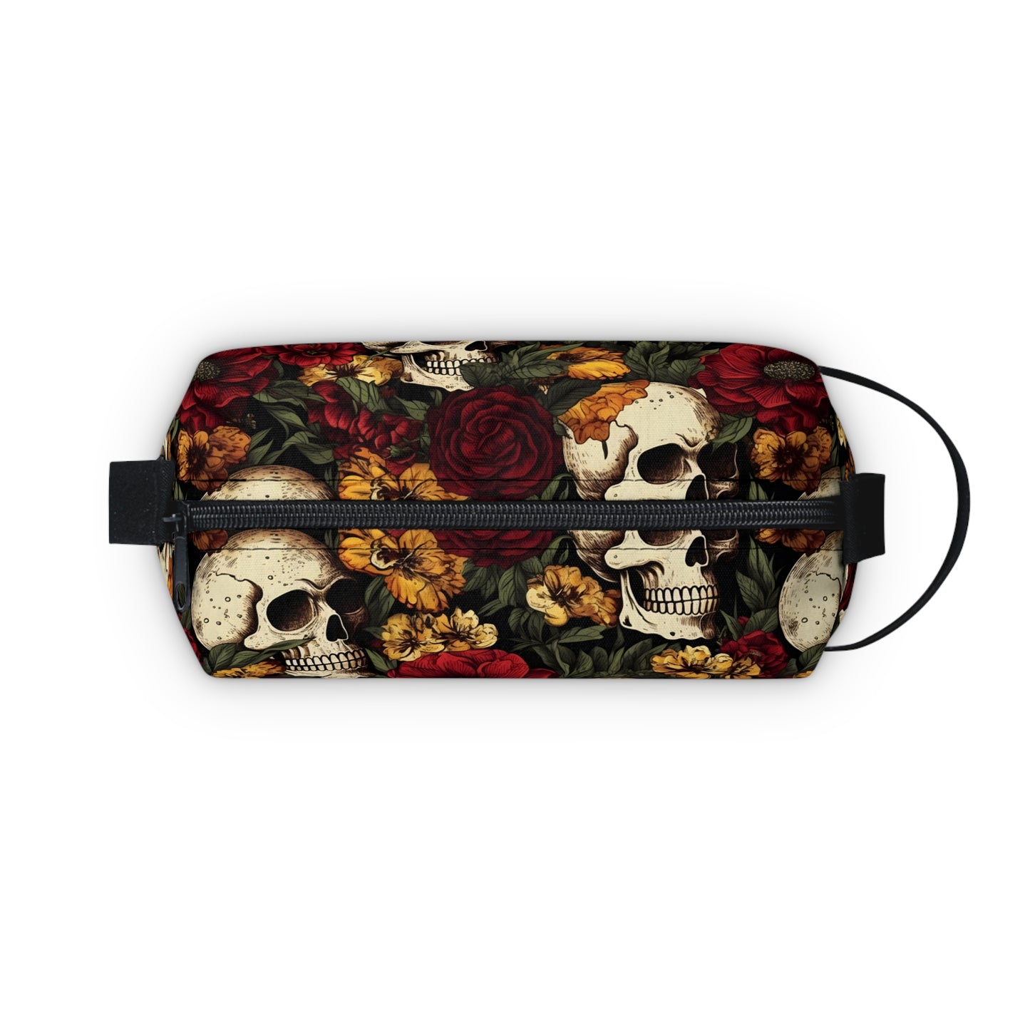 Skull Toiletry Bag | Edgy & Durable Organizer | Water-Resistant, Perfect for Camping, Travel, College