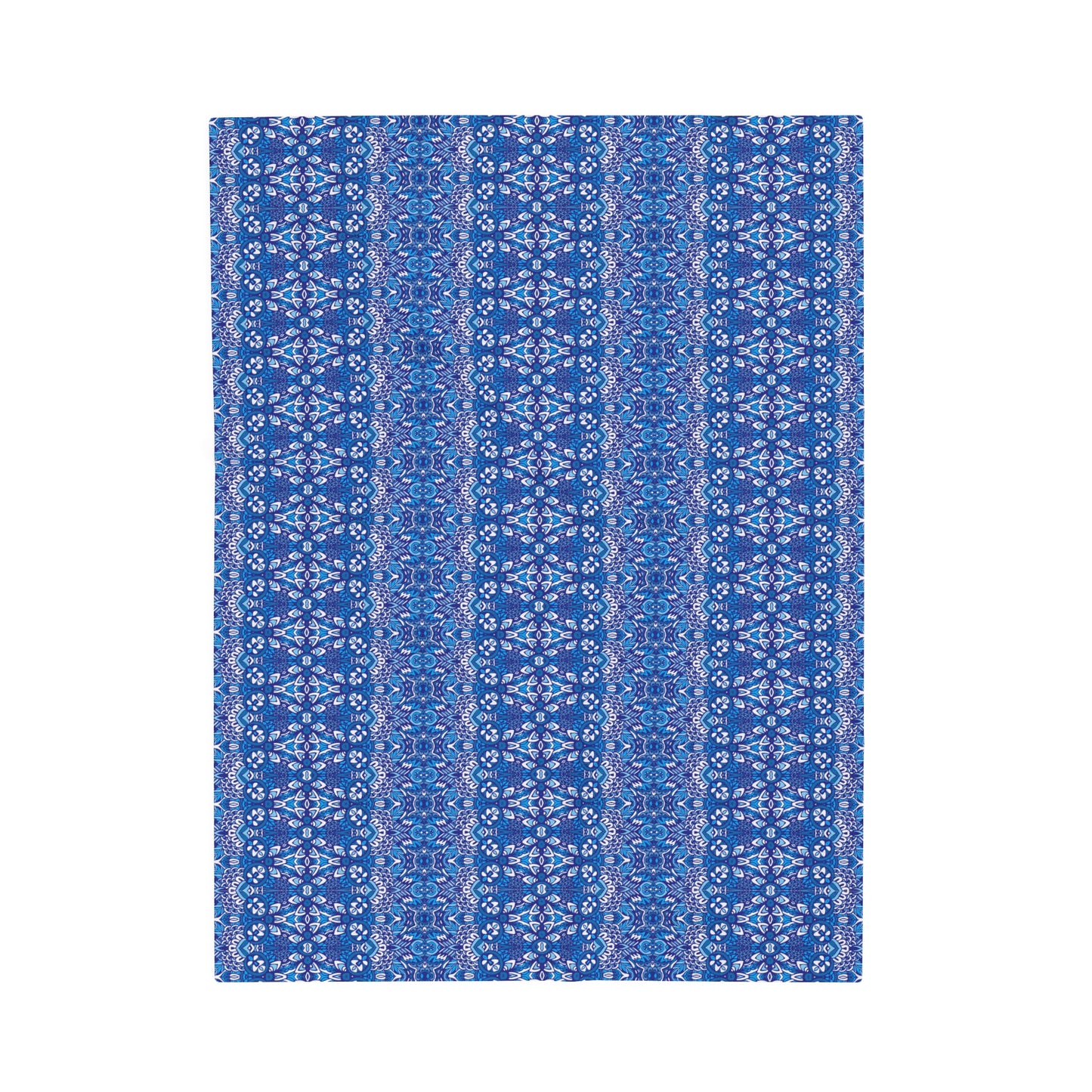 Mandala Velveteen Plush Blanket | Soft, Spiritual, Luxurious and Comforting | Available in Multiple Sizes