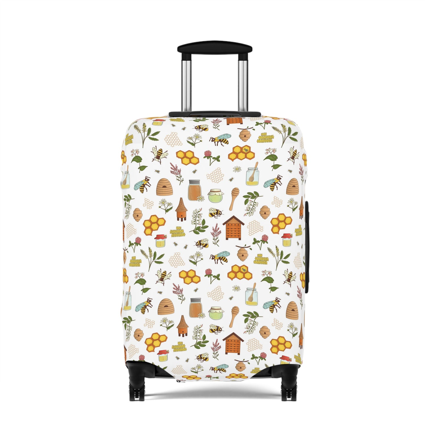 Honey Bee Luggage Cover - Bee Suitcase Cover