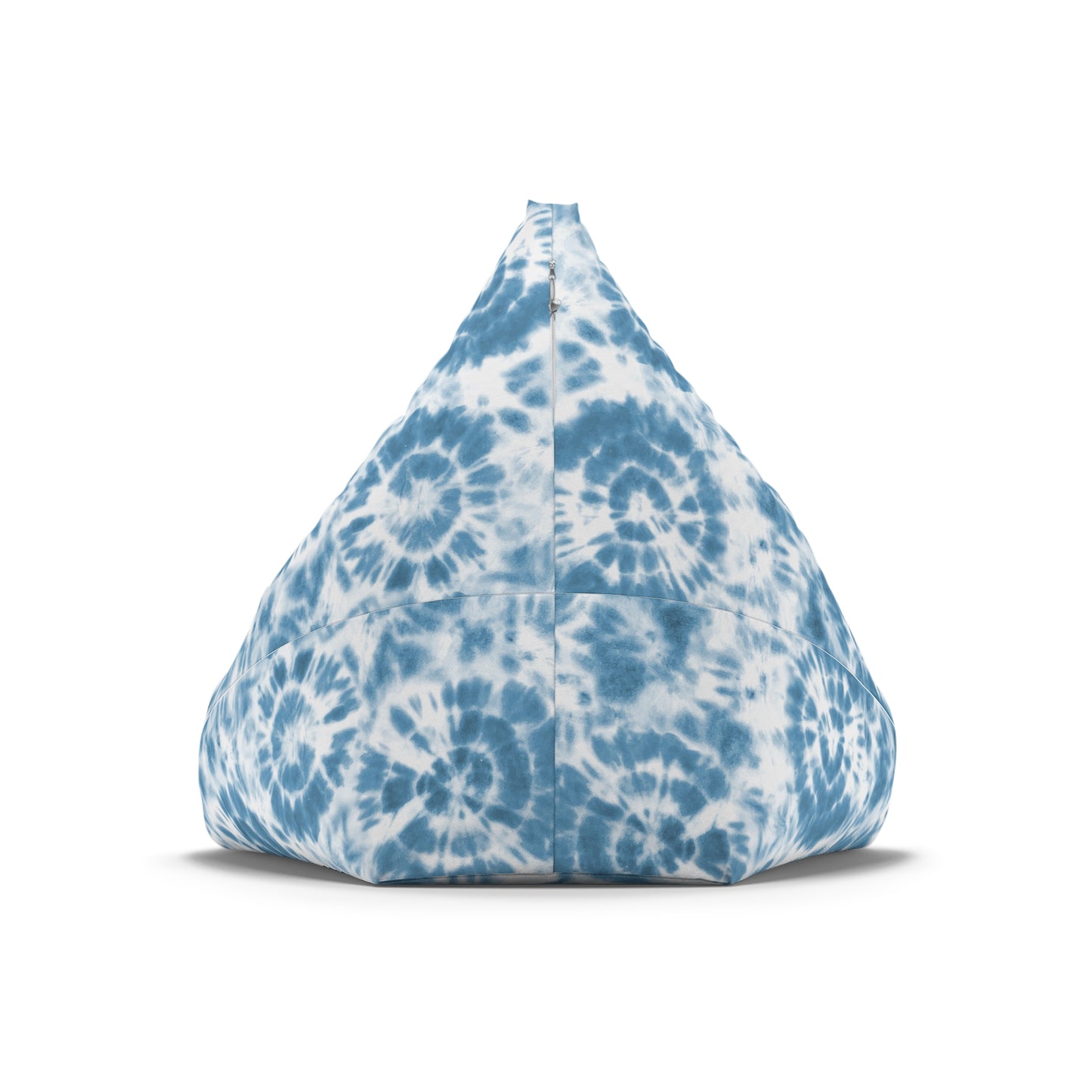 Tie-Dye Bean Bag Chair Cover - Durable Polyester, Locking Zipper, 2 Sizes