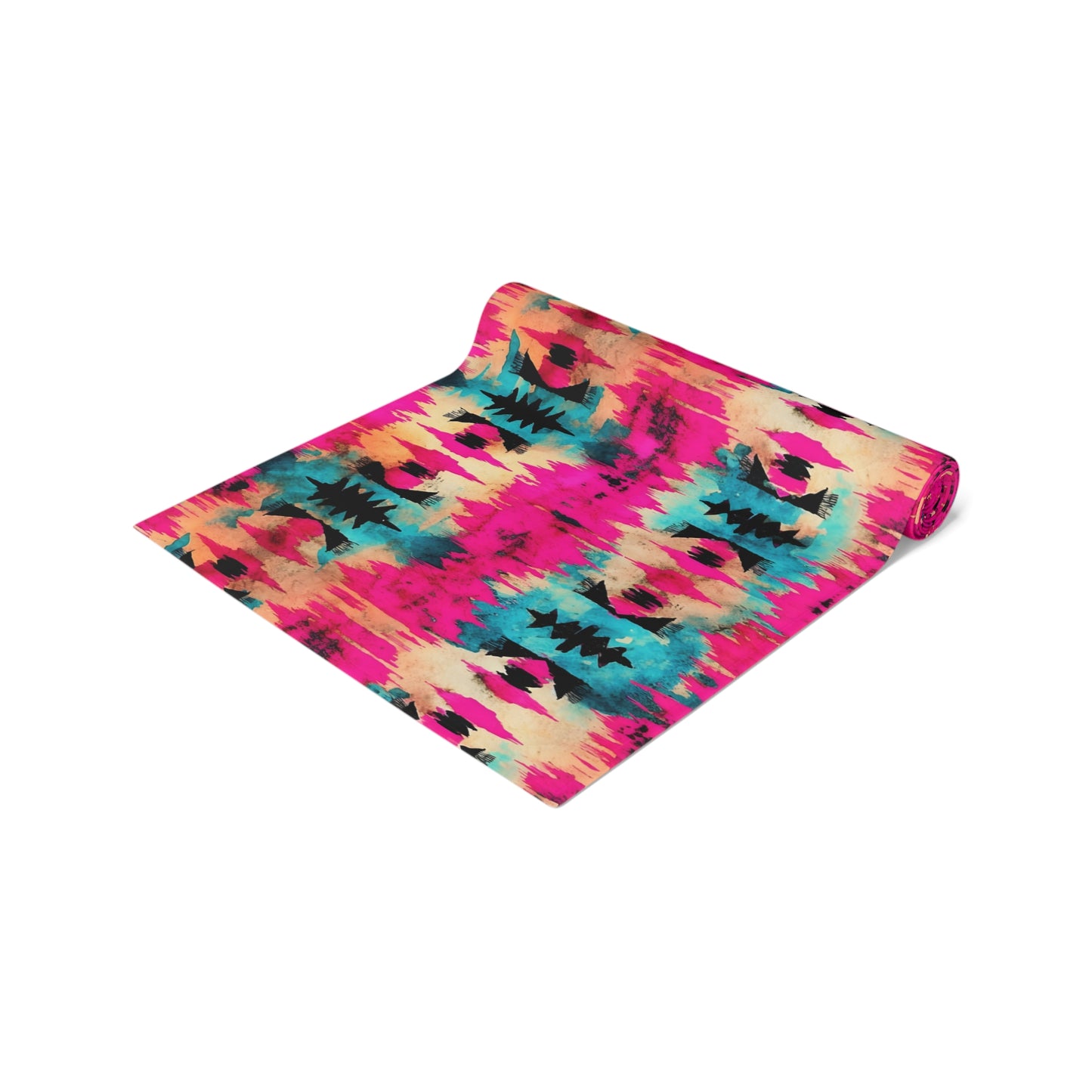 Aztec-Inspired Table Runner - Bold Patterns, Cotton Twill or Polyester - Ideal for Home Decor & Unique Gifts