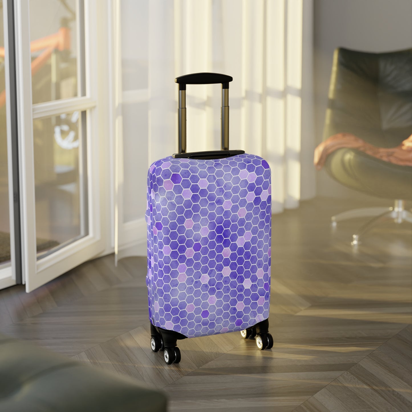 Honey Bee Luggage Cover - Bee Suitcase Cover