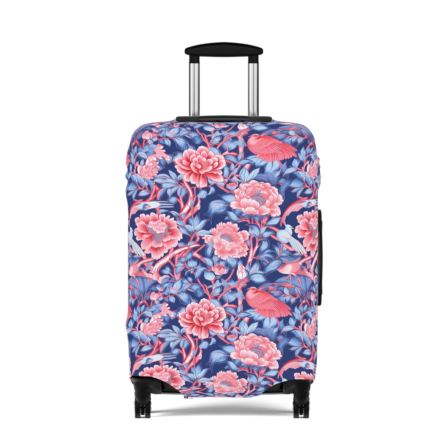 Chinoiserie Luggage Cover - Elegant Suitcase Protector