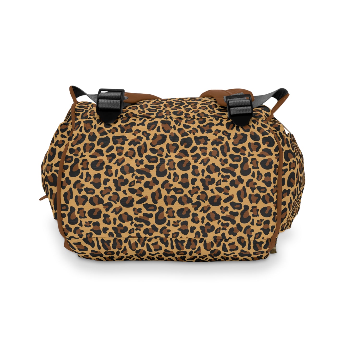 Leopard Print Diaper Backpack - Bold & Stylish Baby Bag with Trendy Leopard Patterns, Perfect for Adventurous Parents