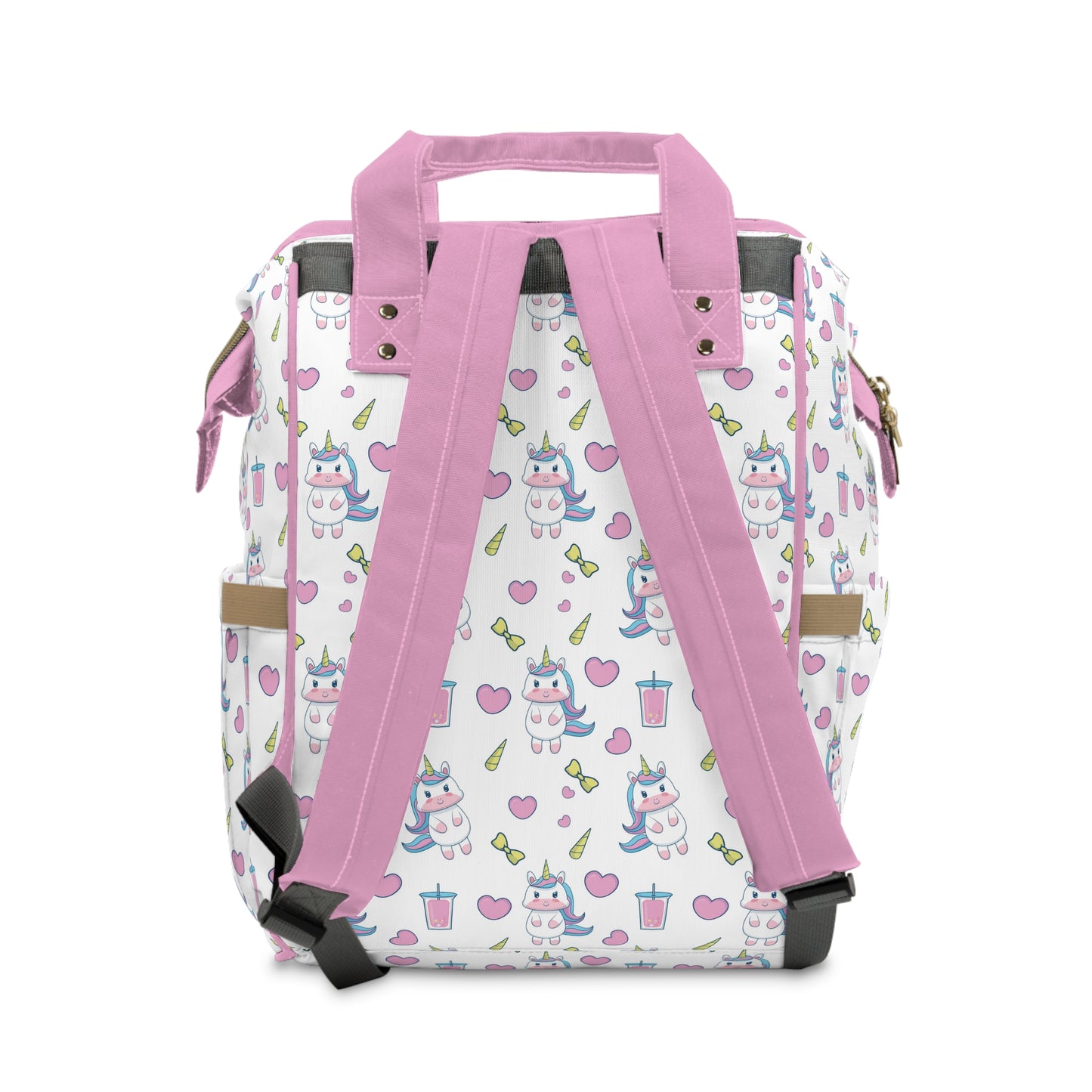 Multifunctional Unicorn Diaper Backpack - Magical Storage Solution for Busy Parents