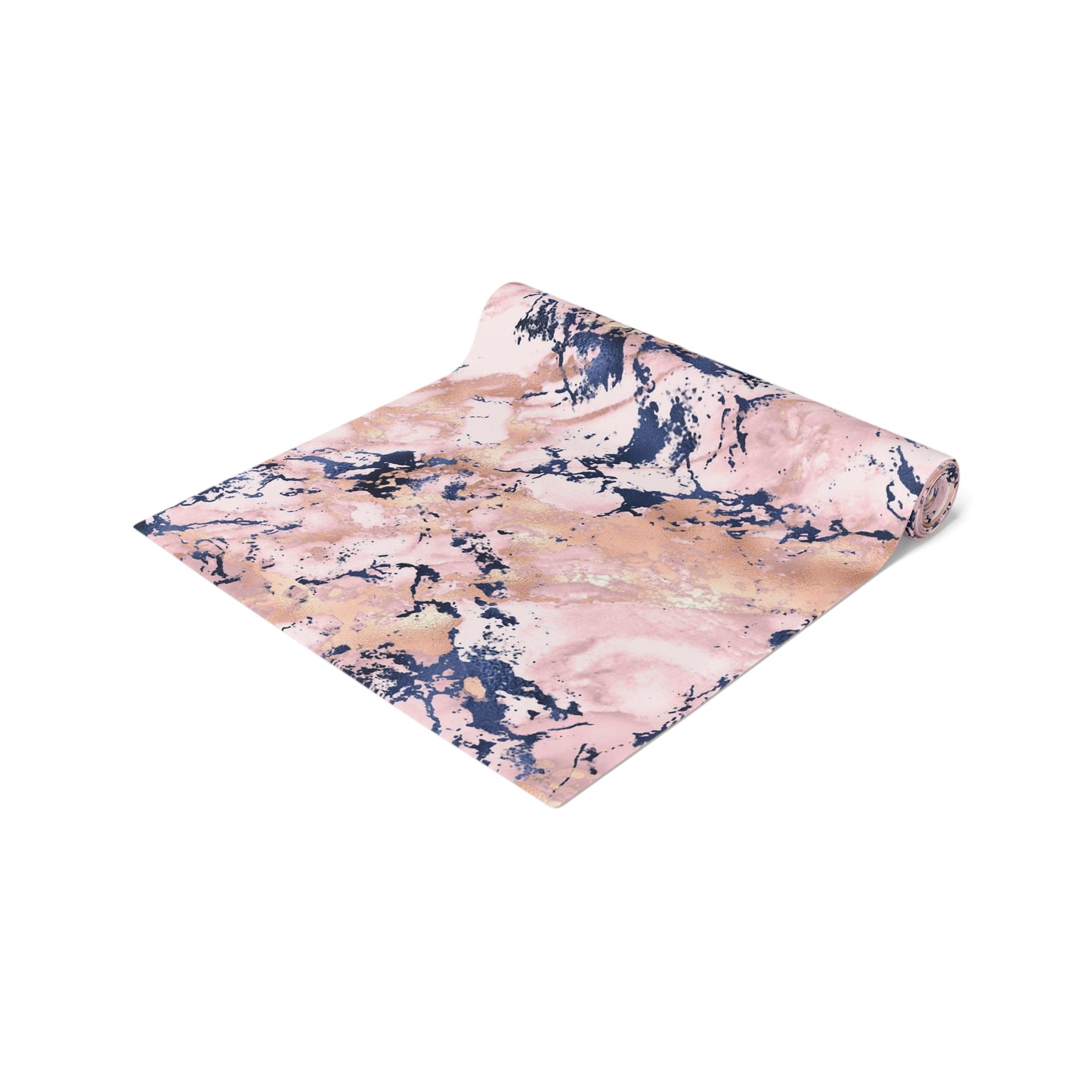 Marble Print Table Runner - Luxurious Elegance, Cotton Twill or Polyester - Perfect for Modern Home Decor