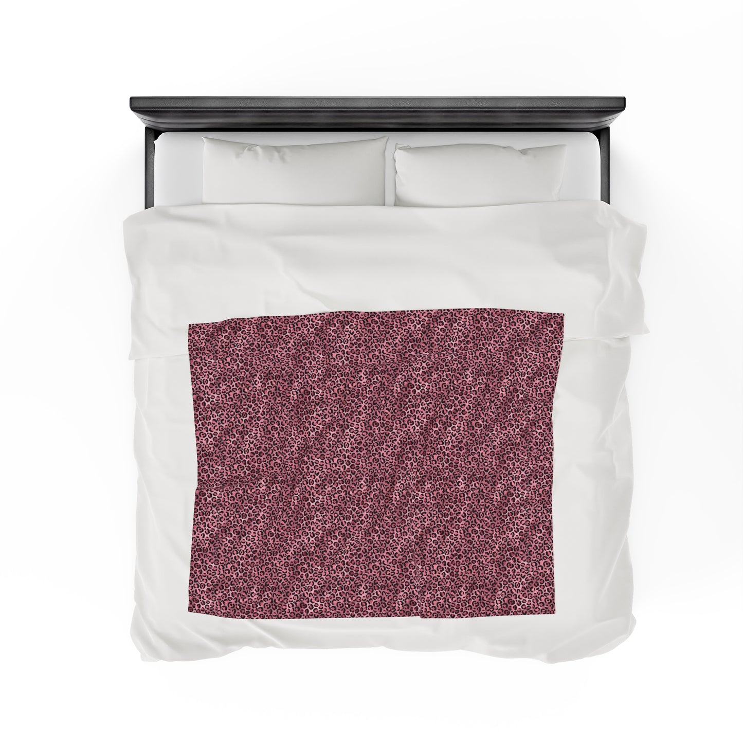 Leopard Velveteen Plush Blanket | Soft, Exotic, Luxurious and Comforting | Available in Multiple Sizes