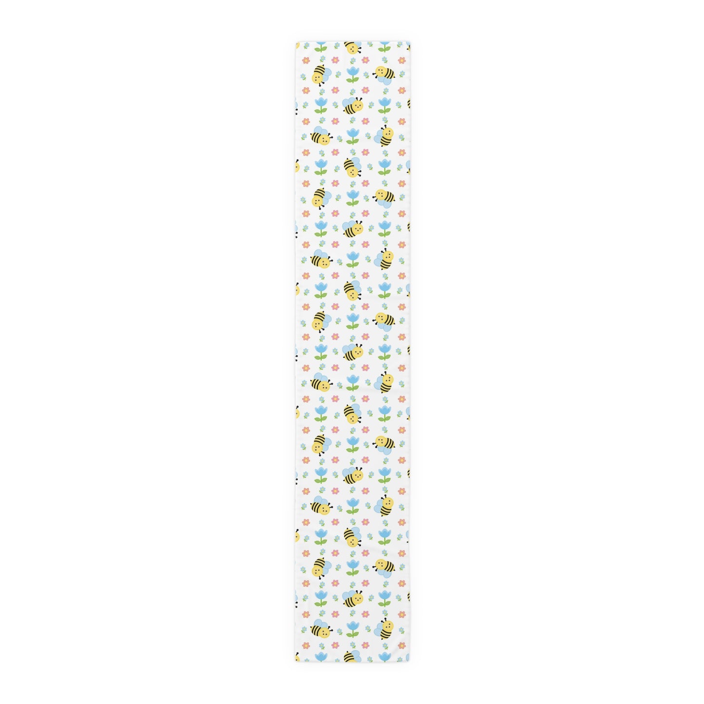 Honey Bee Print Table Runner - Buzzing with Charm - Perfect for Nature Lovers Homes