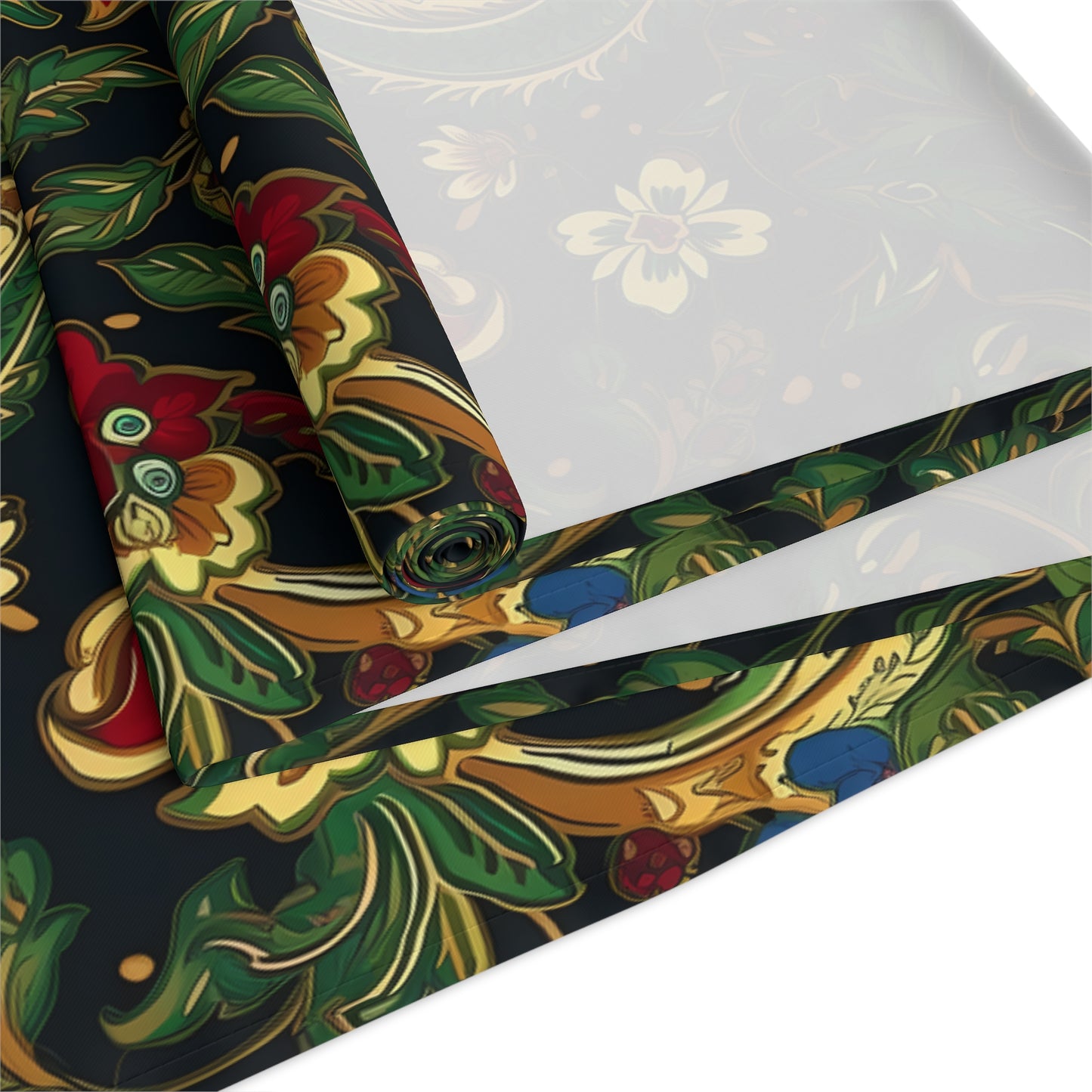 Chinoiseries Table Runner - Cotton Twill & Polyester
