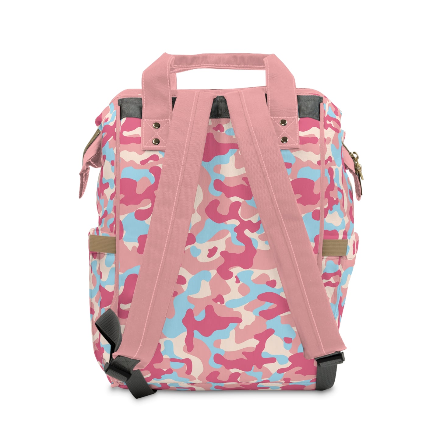 Camouflage Diaper Backpack - Durable Nylon Camo Baby Bag for Outdoorsy Parents, Spacious & Multifunctional Camo Diaper Backpack