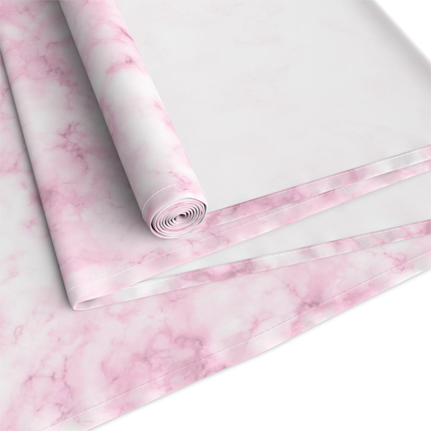Marble Print Table Runner - Luxurious Elegance, Cotton Twill or Polyester - Perfect for Modern Home Decor