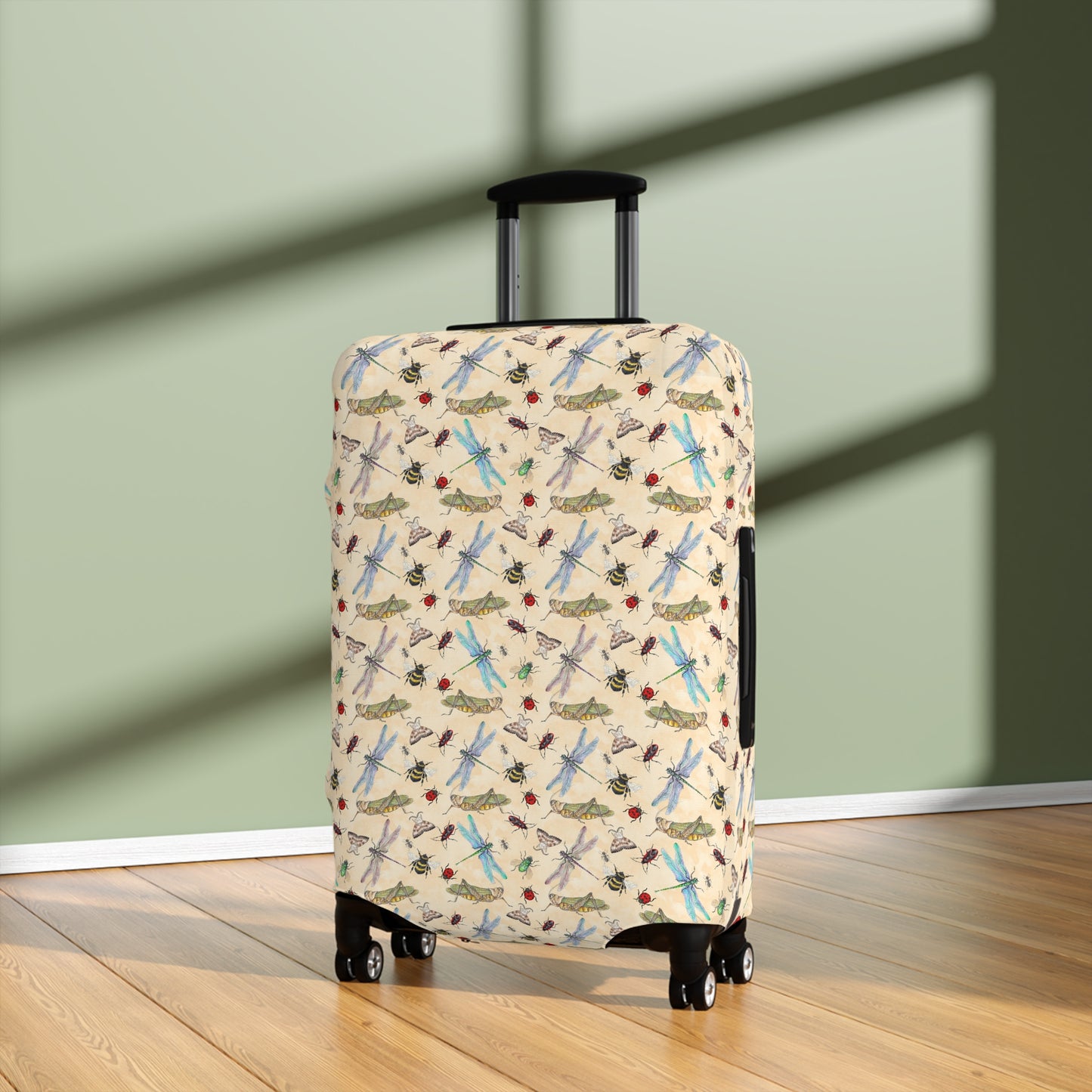 Insect Luggage Cover - Stylish Insect Printed Suitcase Protector