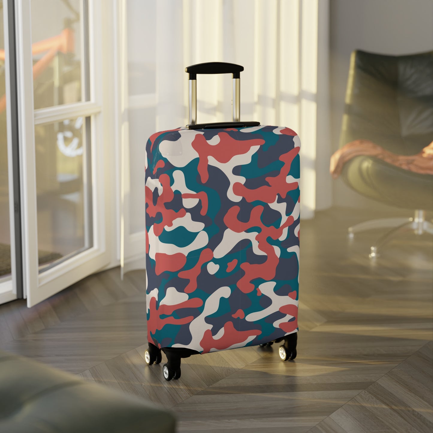 Camouflage Luggage Cover - Tactical Travel Protection With Camo Suitcase Cover