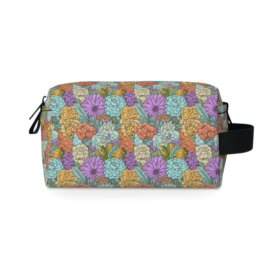 Boho Floral Toiletry Bag | Chic & Water-Resistant Organizer | Perfect for Camping, Travel, College