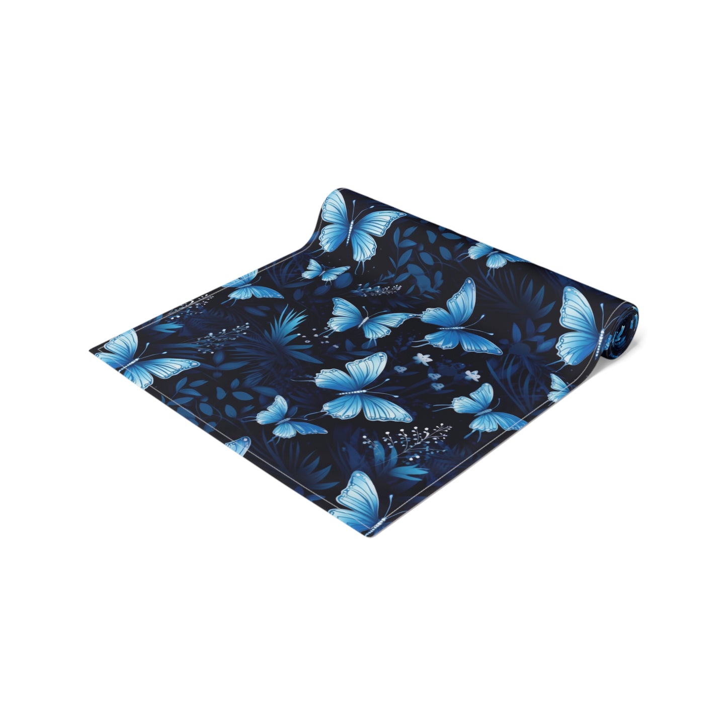 Butterfly Table Runner - Vibrant Patterns, Cotton Twill or Polyester - Perfect for Home Decor & Unique Gifts
