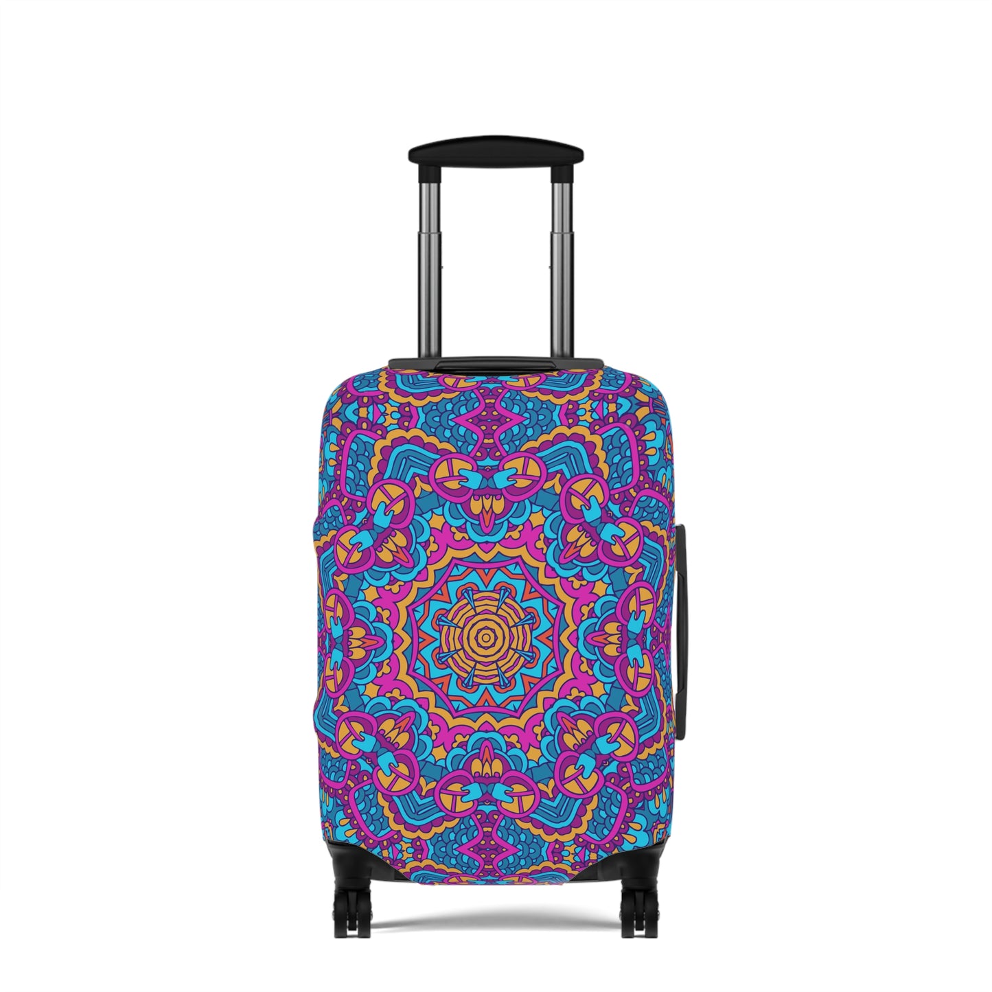 Mandala Luggage Cover - Stylish Mandala Suitcase Protector