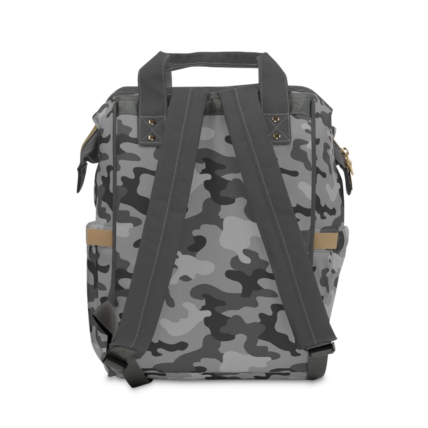Camouflage Diaper Backpack - Durable Nylon Camo Baby Bag for Outdoorsy Parents, Spacious & Multifunctional Camo Diaper Backpack