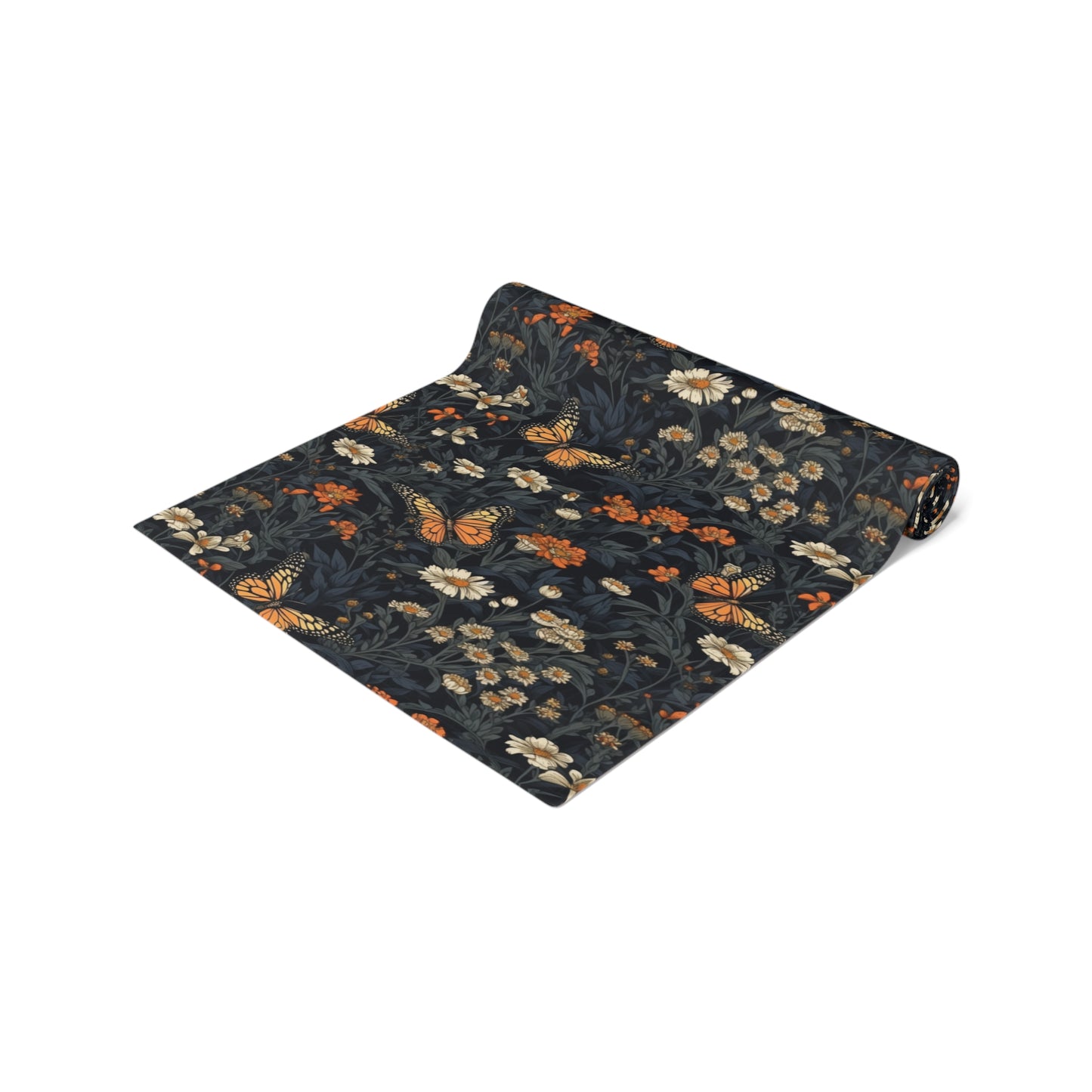 Butterfly Table Runner - Vibrant Patterns, Cotton Twill or Polyester - Perfect for Home Decor & Unique Gifts