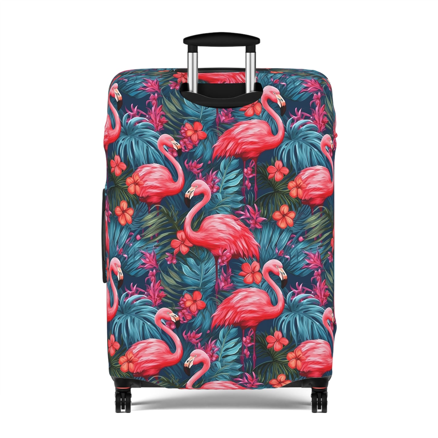 Flamingo Luggage Cover - Tropical Suitcase Protector