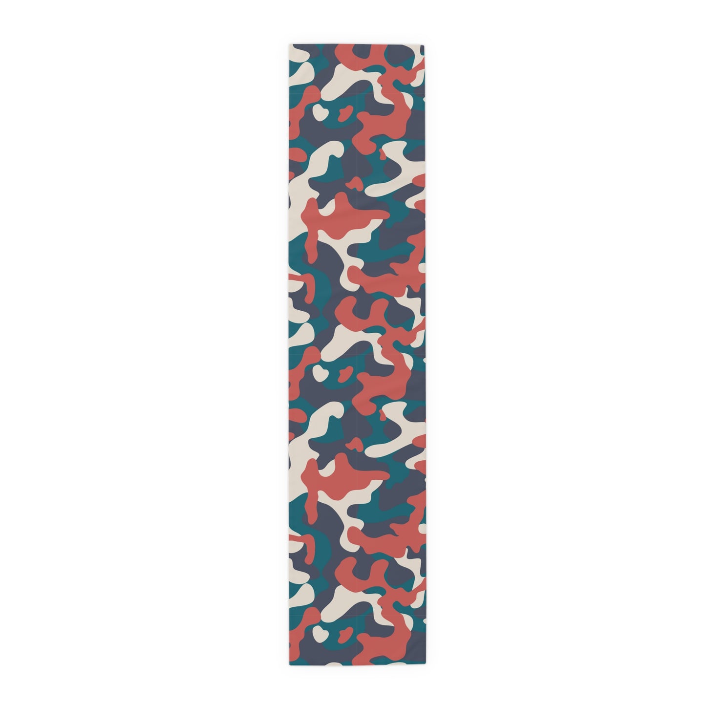 Camouflage Table Runner - Durable Cotton Twill or Polyester - Perfect for Outdoor Enthusiasts & Home Decor
