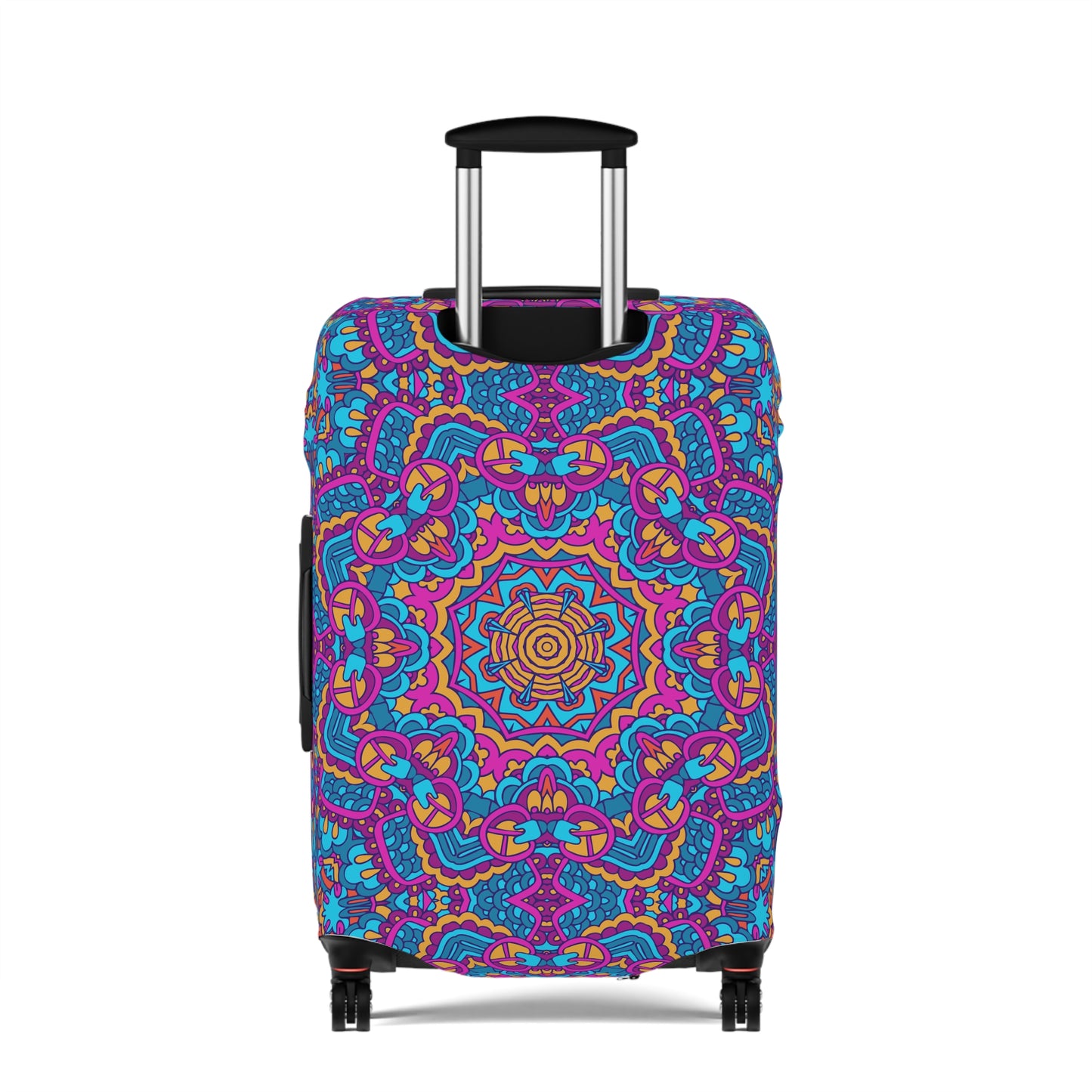 Mandala Luggage Cover - Stylish Mandala Suitcase Protector