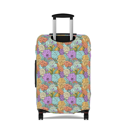 Boho Floral Luggage Cover - Trendy Travel Floral Suitcases Cover