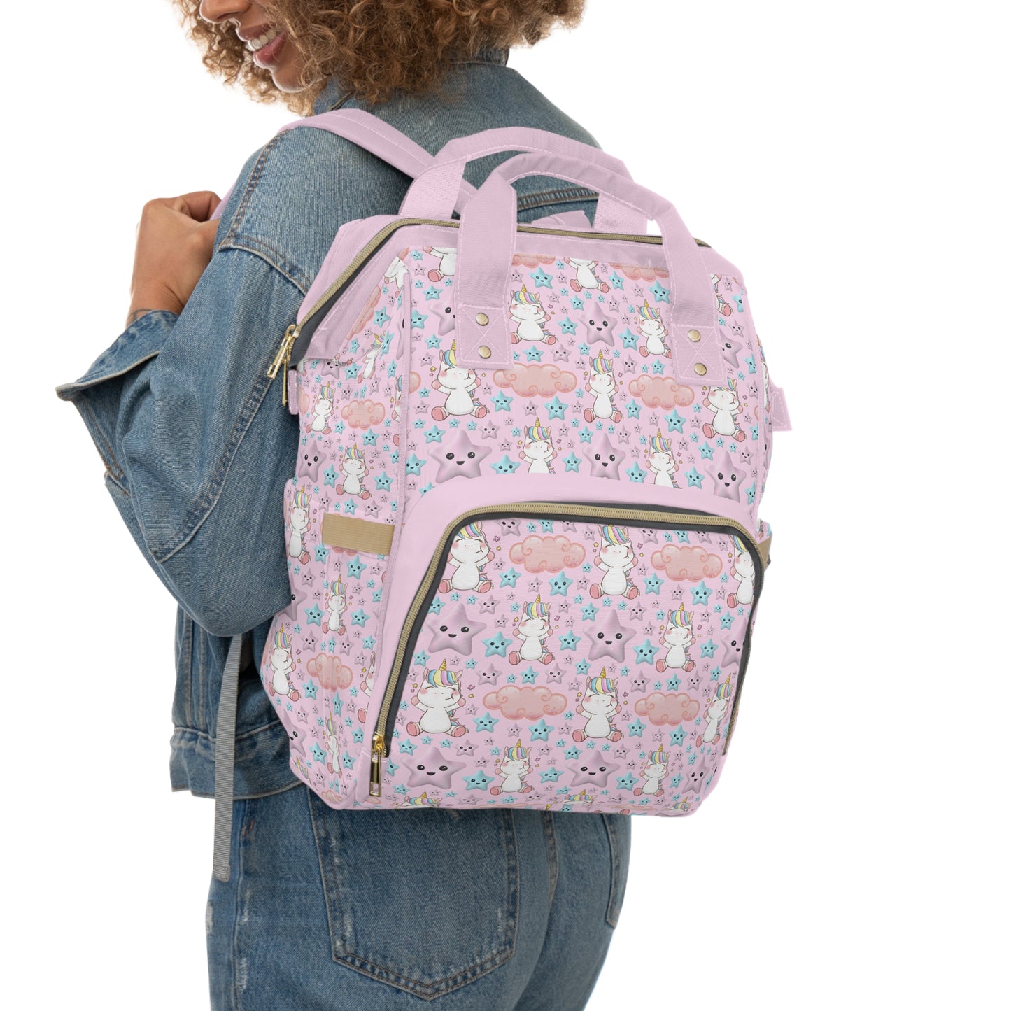 Unicorn Diaper Backpack - Magical Storage Solution for Busy Parents