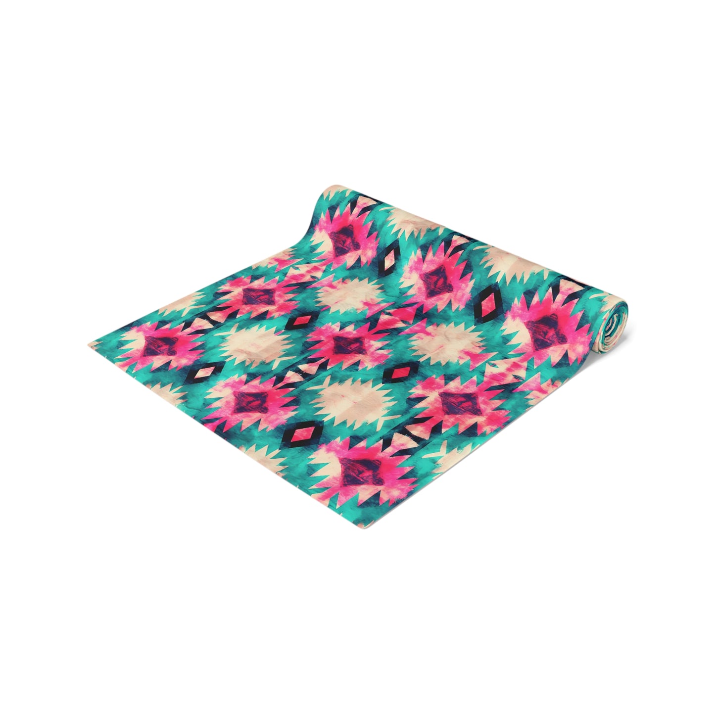 Aztec-Inspired Table Runner - Bold Patterns, Cotton Twill or Polyester - Ideal for Home Decor & Unique Gifts