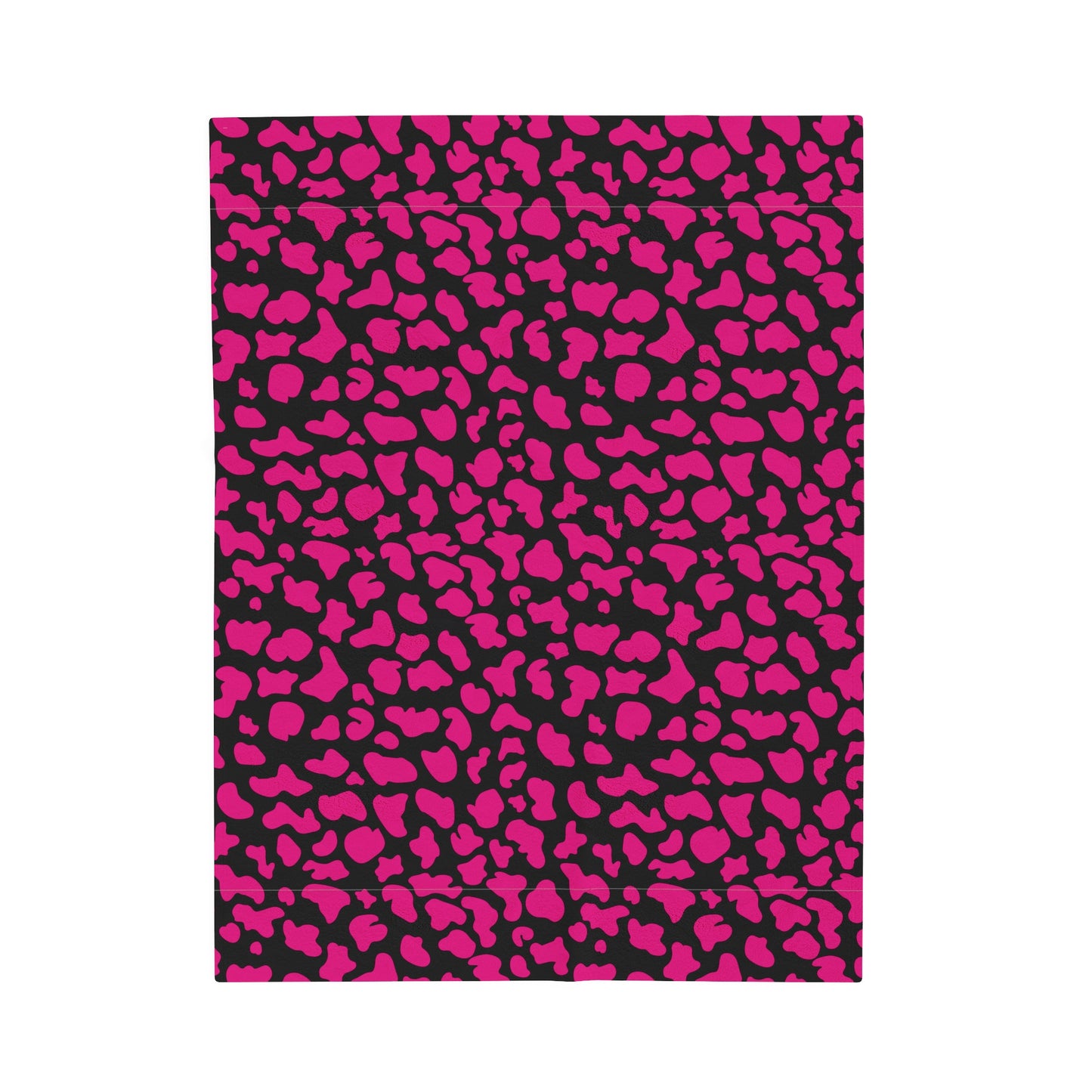 Cow Print Velveteen Plush Blanket | Soft, Stylish, Luxurious and Comforting | Available in Multiple Sizes