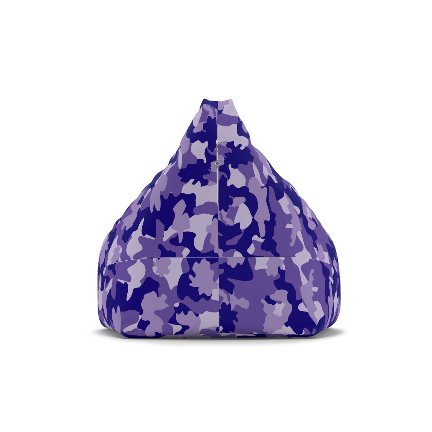 Camouflage Bean Bag Chair Cover - Durable Polyester, Locking Zipper, 2 Sizes Camo Bean Bag Cover