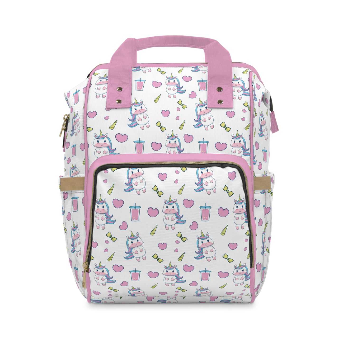 Multifunctional Unicorn Diaper Backpack - Magical Storage Solution for Busy Parents