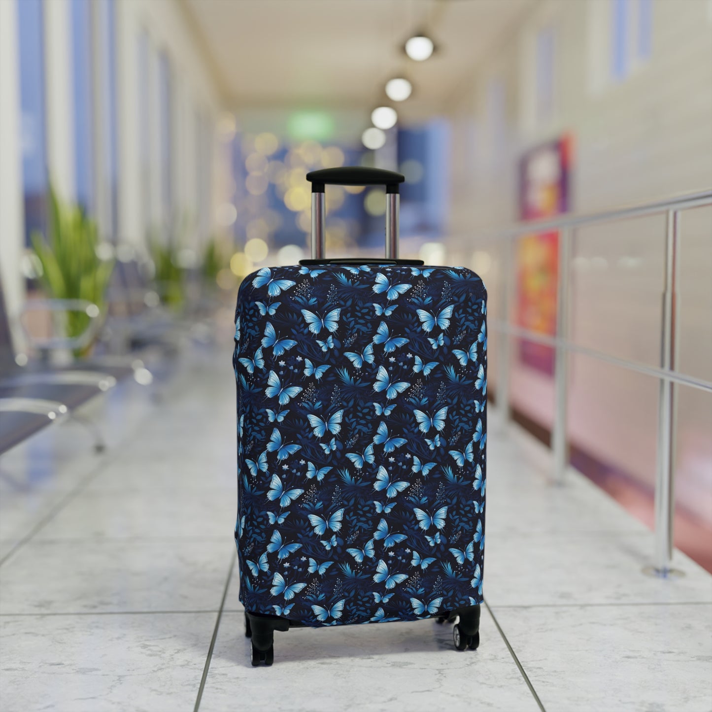 Butterfly Luggage Cover - Chic Suitcase Cover