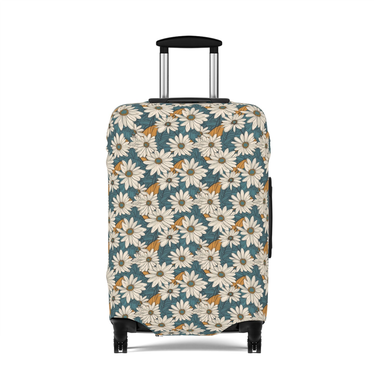 Daisy Luggage Cover - Daisy Floral Suitcase Protector