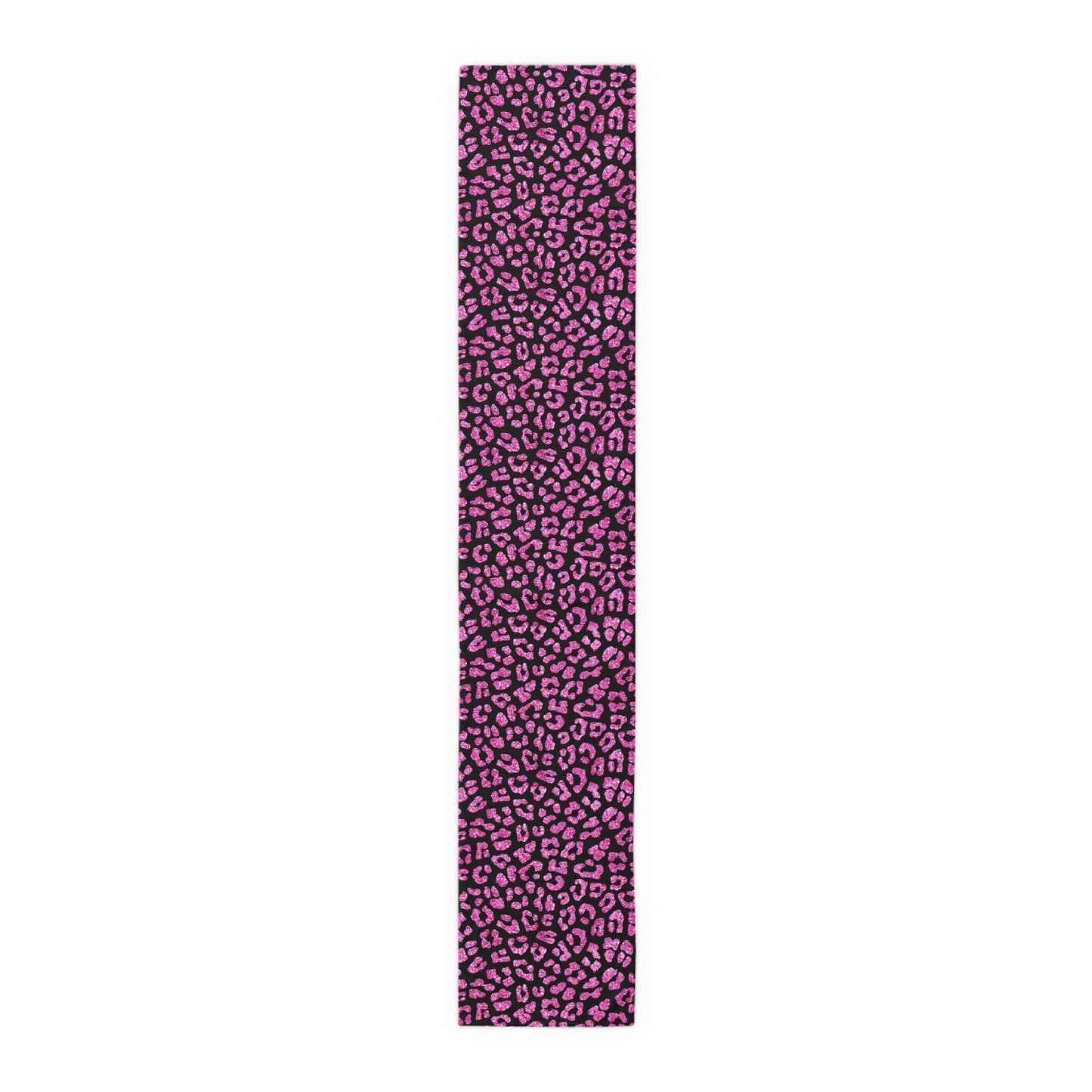 Leopard Print Table Runner - Bold Exotic Elegance, Cotton Twill or Polyester - Perfect for Safari & Glamorous Home Decor