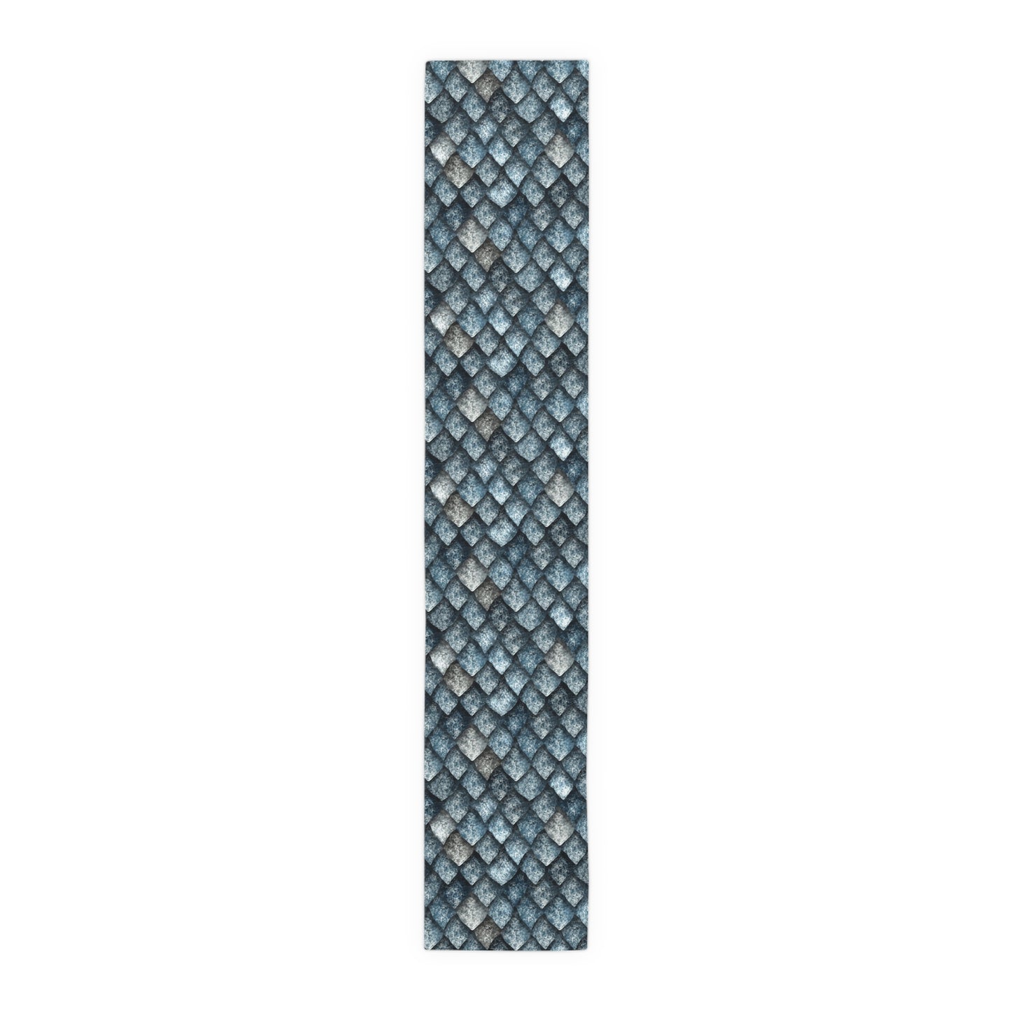Dragon Scale Print Table Runner - Majestic Fantasy, Cotton Twill or Polyester - Perfect for Epic & Mythical Home Decor