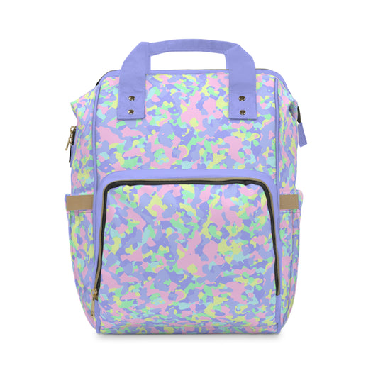 Camouflage Diaper Backpack - Durable Nylon Camo Baby Bag for Outdoorsy Parents, Spacious & Multifunctional Camo Diaper Backpack