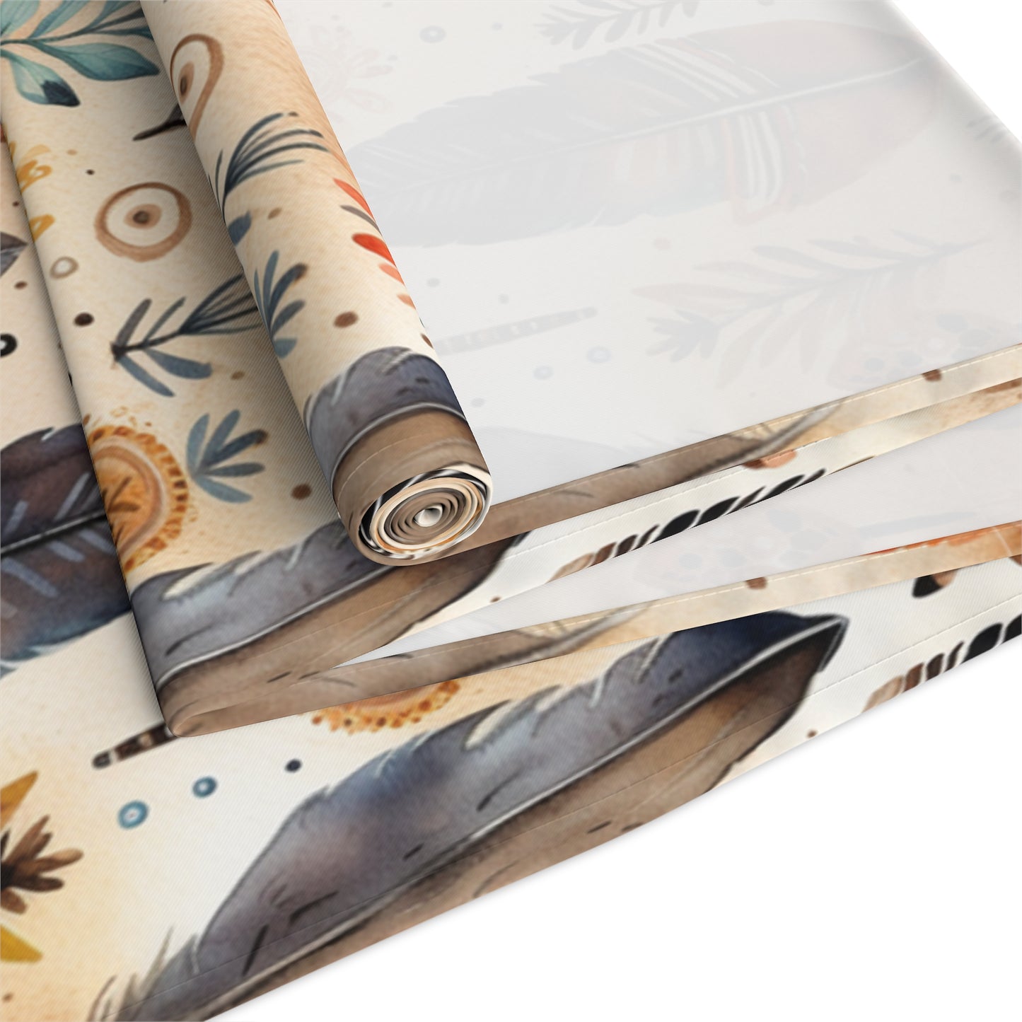 Aztec-Inspired Table Runner - Bold Patterns, Cotton Twill or Polyester - Ideal for Home Decor & Unique Gifts