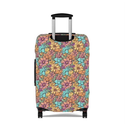 Boho Floral Luggage Cover - Trendy Travel Floral Suitcases Cover