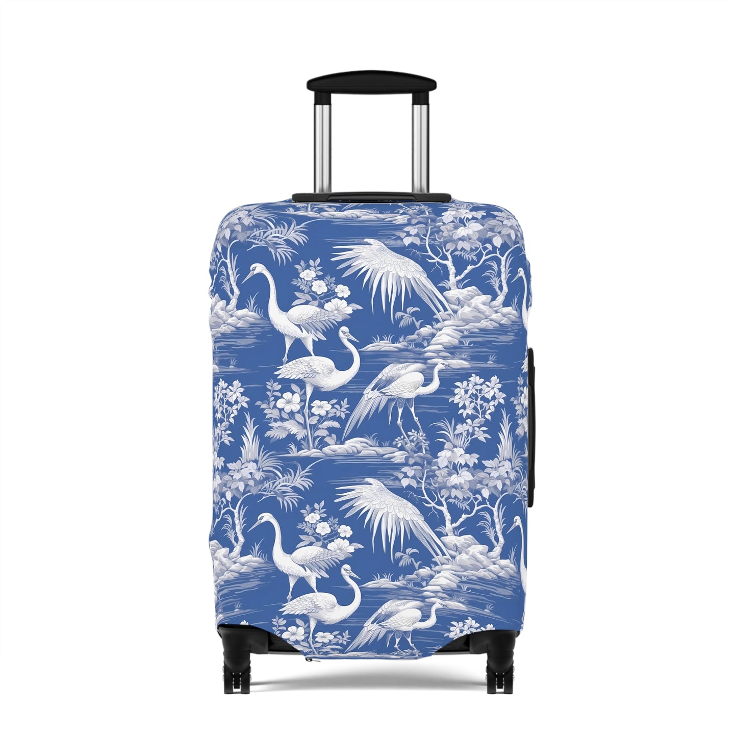 Chinoiserie Luggage Cover - Elegant Suitcase Protector
