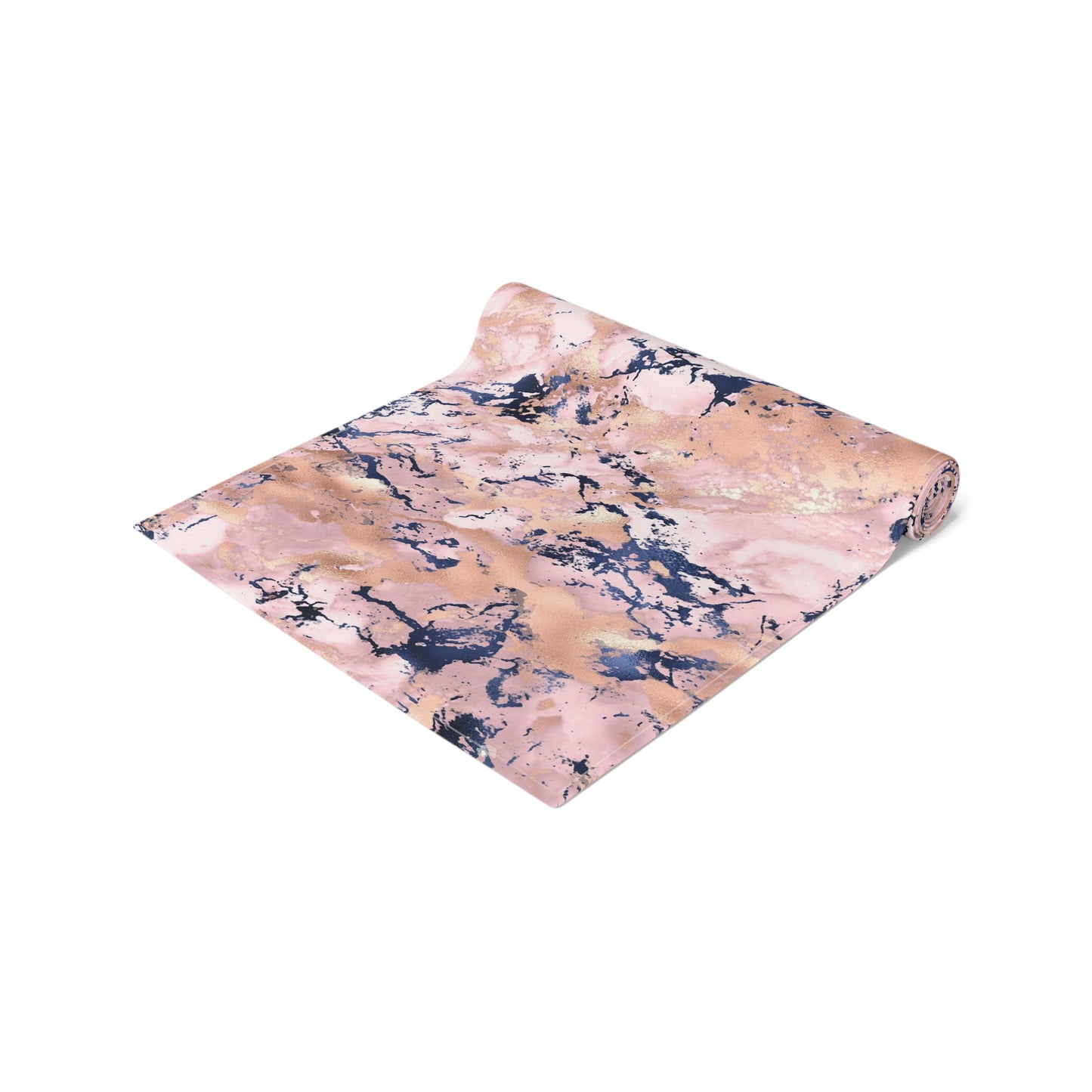 Marble Print Table Runner - Luxurious Elegance, Cotton Twill or Polyester - Perfect for Modern Home Decor