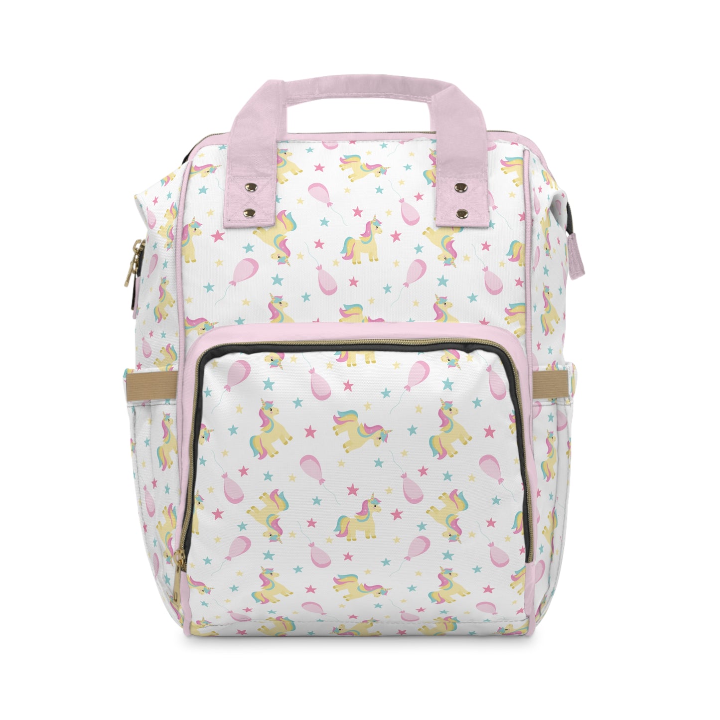 Multifunctional Unicorn Diaper Backpack - Magical Storage Solution for Busy Parents