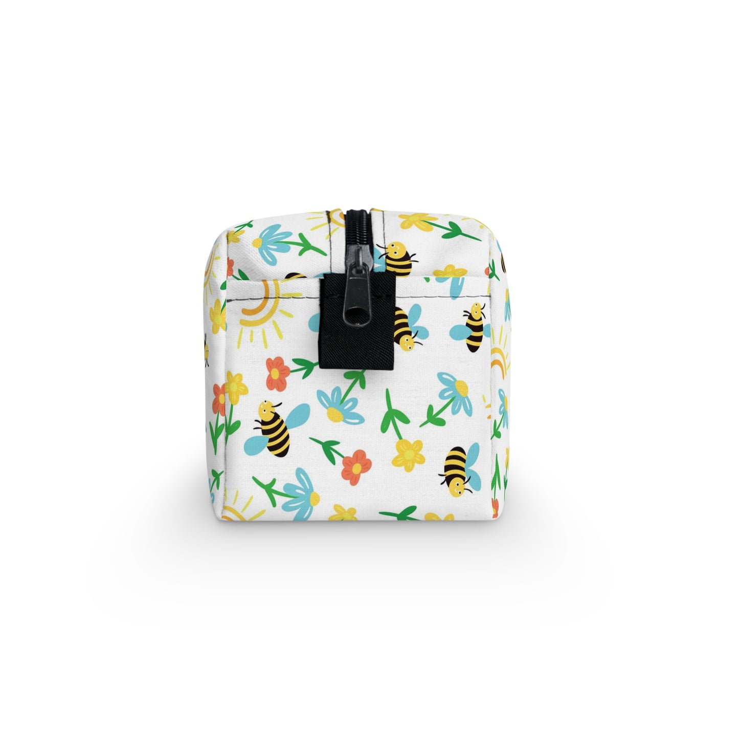 Honey Bee Toiletry Bag | Buzzing Bee Design | Water-Resistant & Eco-Friendly Organizer for Camping, Travel, College