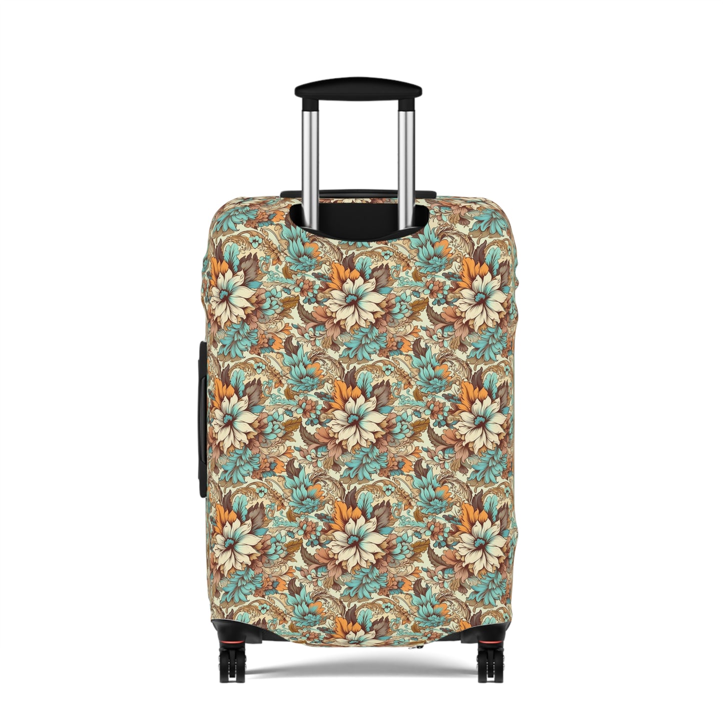Boho Floral Luggage Cover - Trendy Travel Floral Suitcases Cover