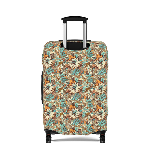 Boho Floral Luggage Cover - Trendy Travel Floral Suitcases Cover