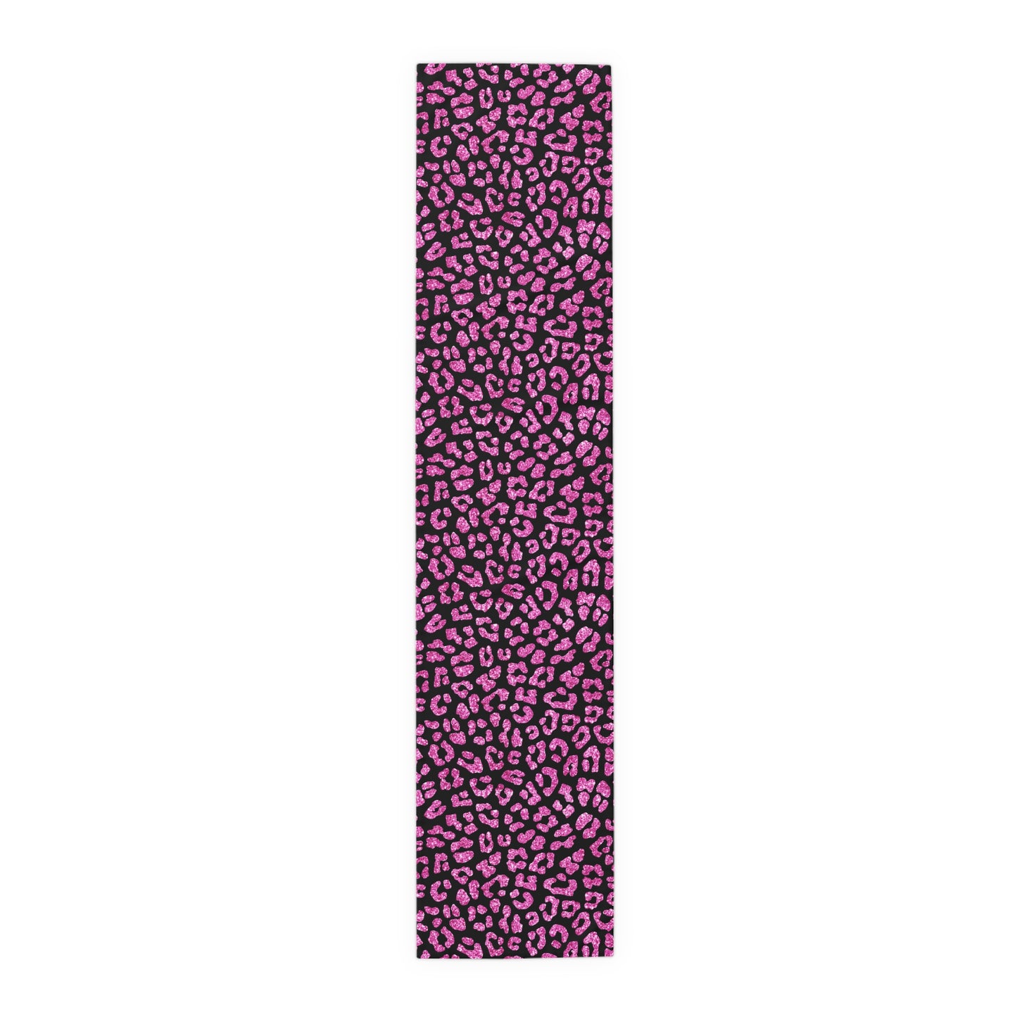 Leopard Print Table Runner - Bold Exotic Elegance, Cotton Twill or Polyester - Perfect for Safari & Glamorous Home Decor